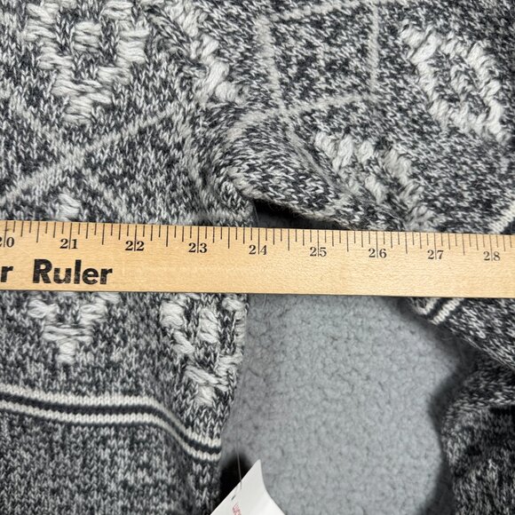 Lucky Brand Sweater Mens Size XL Intarsia Nordic Crew Neck Alpaca Blend Ribbed - Picture 9 of 15